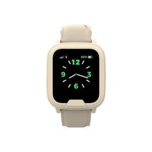 SOS watch in action used by elderly person for emergency alerts and health monitoring