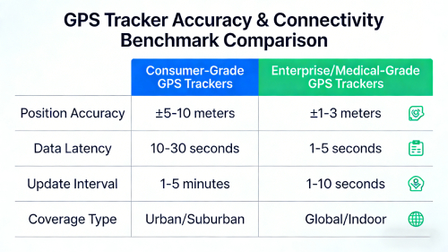 Power management algorithms in medical-grade GPS wearables for elderly care and optimized battery life