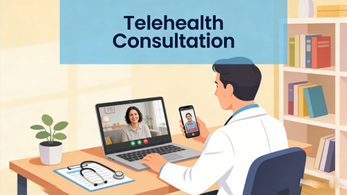 Decision tree for choosing between RPM, telehealth, and mHealth based on patient needs, monitoring requirements, and care delivery