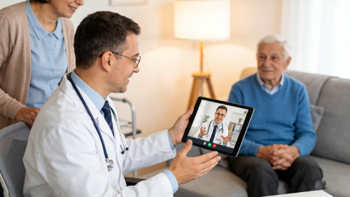 Remote patient monitoring devices for chronic disease such as blood pressure monitors and glucose meters