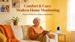 Remote patient monitoring for chronic disease showing how providers track patient data at home