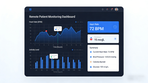 Remote patient monitoring vs telehealth comparison showing differences in data collection, interaction type, and use cases
