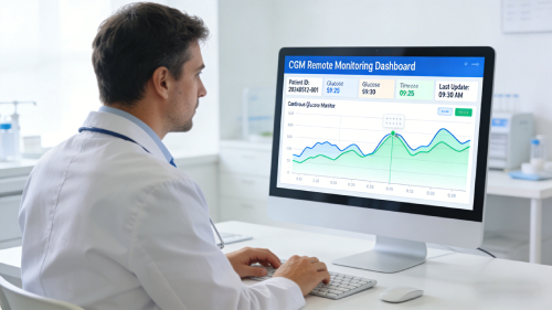 RPM devices list showing common remote monitoring medical devices including blood pressure monitors, glucose meters, and wearable cardiac monitors.