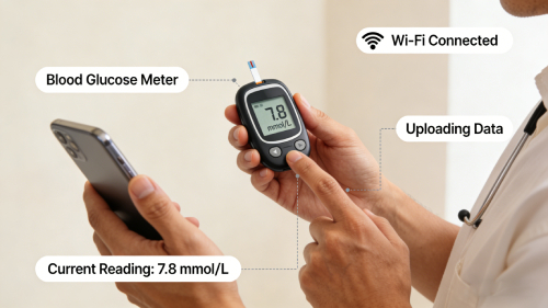 Chart illustrating the projected market growth of Remote Patient Monitoring (RPM) through 2026 as digital health adoption increases.
