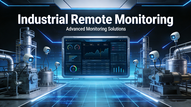 Remote Monitoring System Architecture for Industrial Applications - Key Components and Workflow