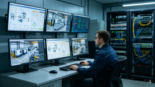 Comparison of remote monitoring cost vs on site monitoring cost including labor, travel, and long term expenses