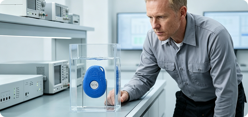 Waterproof testing lab